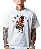 Art Society Radio Raheem TOON White TEE Shirt Mens SMALL-5XLARGE Limited Edition Made in USA (Radio Raheem TOON White TEE Shirt, US, Alpha, Large, Regular, Regular)