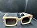Square frame eyewear, Horn eyeglasses, Handmade eyeglasses, Buffalo horn frame eyewear for women, Buffalo horn frame eyewear for Men