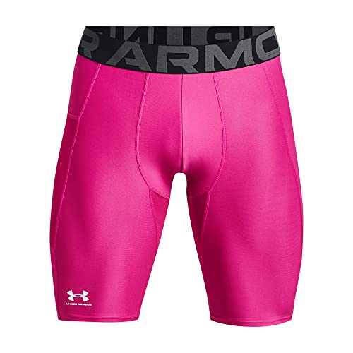 Image of Under Armour Men's Polyester Blend HeatGear Armour Long Shorts