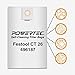 POWERTEC 496187 Self-Clean Filter Bag for Festool CT 26-5PK, Compatible with CT26, CT26 E, CTL26, CTM26 Dust Extractors (75037)