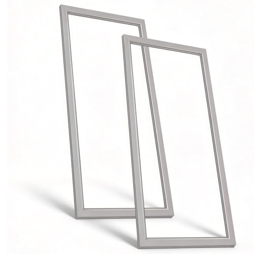 241778307 241778315 Refrigerator Door Gasket, Unit for Frigidaire Electrolux Kenmore Refrigerator Door Seal Replacement 1793667 4994874 241778301 241778303, etc(2PC)