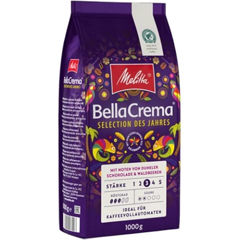 Melitta BellaCrema Selection des Jahres Ganze Kaffee-Bohnen 1kg Cover
