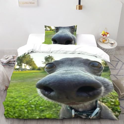Linge de lit chiots 3D de qualité supérieure en microfibre résistante - 2