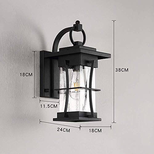 Applique murale E27 imperméable pour terrasse et balcon moderne