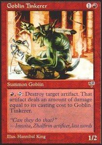 Magic The Gathering - Goblin Tinkerer - Mirage