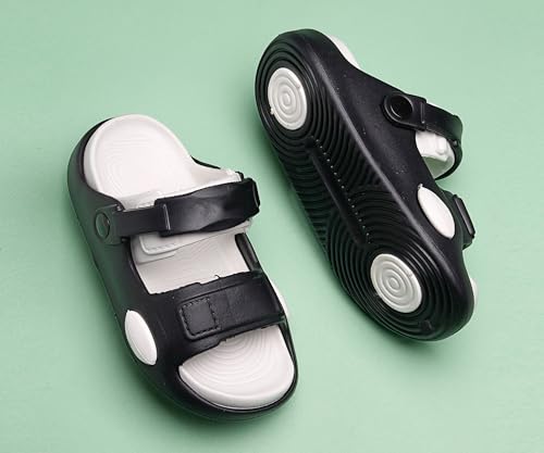 Image of Kid's Soft EVA Clog Sandals with Adjustable Strap & Anti-Slip Comfort Sole | Unisex |Light Weight | Water Proof