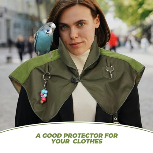 POPETPOP Protetor De Ombro Para Papagaio Protetor De Ombro Reutilizável Para Animais De Estimação Fr