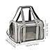 DGJMYSLD Collapsible Travel Cat Dog Carrier for Small Medium Pets up to 15 Lbs, Puppy Carrier(Small,M (43x28x28cm))