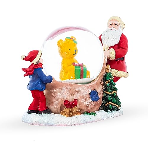 Globo de nieve navideño de osito, el regalo de Reyes perfecto 3