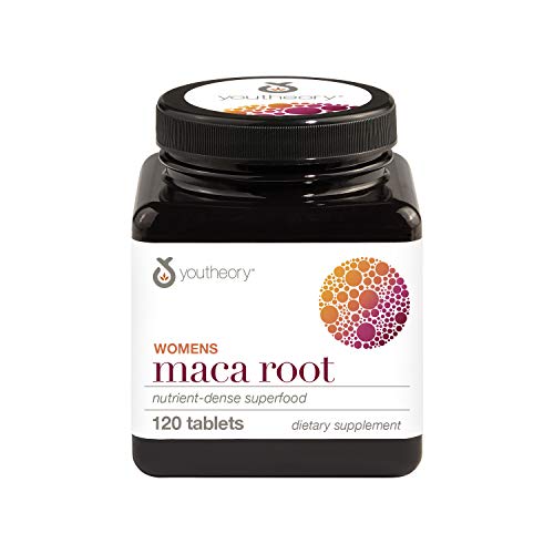 Youtheory Women’s Maca Root 120 Count (1 Bottle)