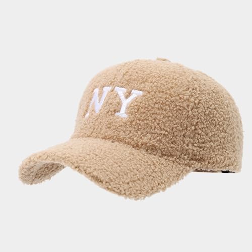 Gorra unisex bordada estilo New York de invierno miniatura 3