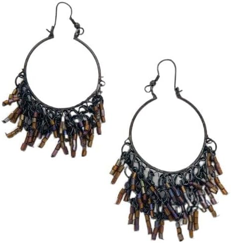 Earrings - Chandelier Hoops, 2.5 Inches