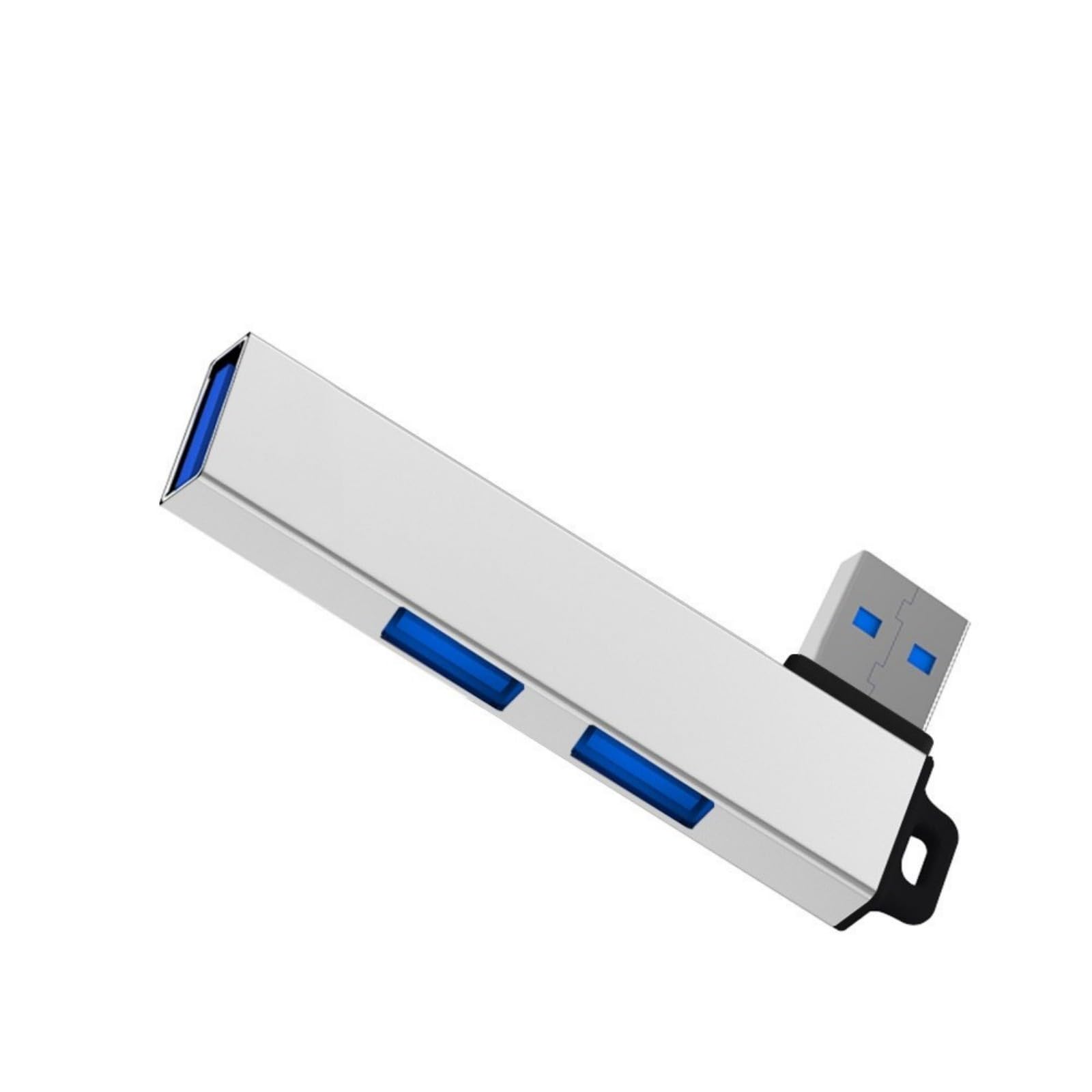 Lightweight USB3 0 Hubs with 1 USB3 0 Port and 2 USB2 0 Port Ideal for Travel and