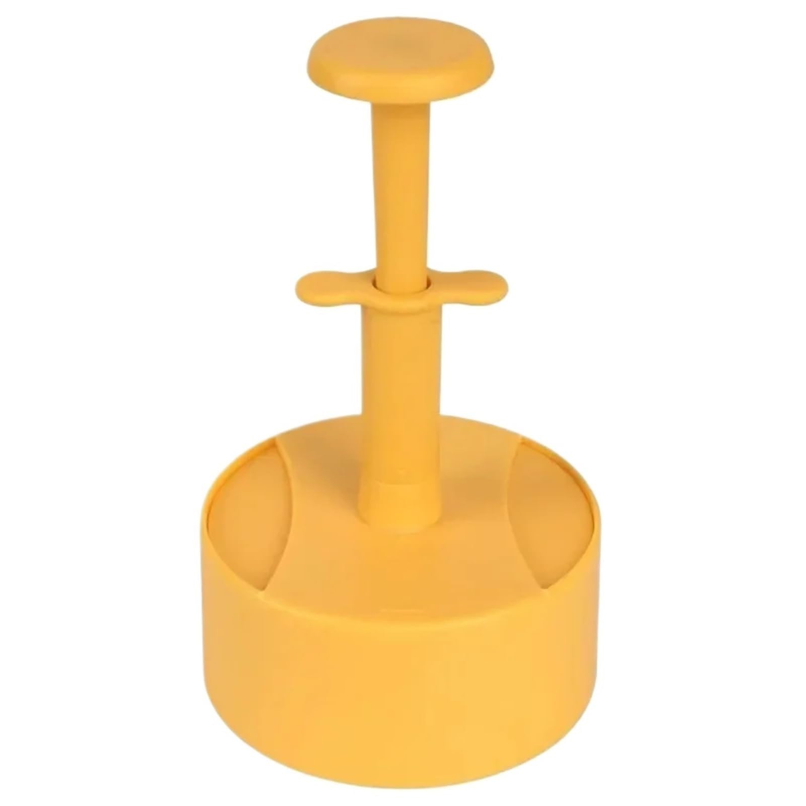 MRVAKDYDI Stainless Steel Burger Press, Burger Press 2 Pcs Multicolor Patty Maker Hamburger Steak Press Mold For Stuffed Burgers(Yellow)