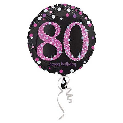Pink Celebration 80 Sparkling Balloons Cover