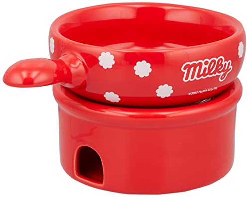 サンアート 不二家 ペコちゃん Peko フォンデュ セット 約370ml SAN3799 レッド の商品画像 1