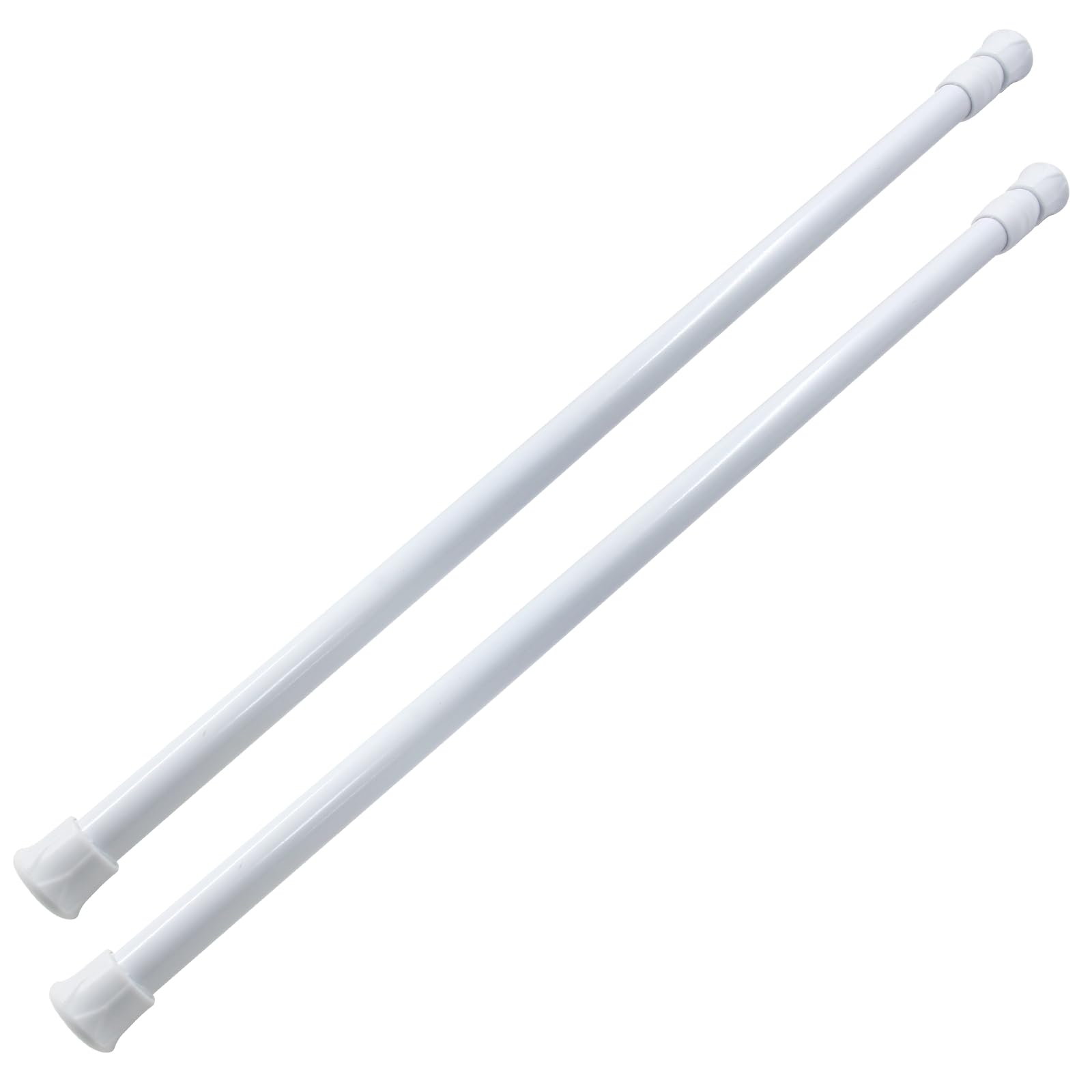 Waziaqoc 2 Pack Window Security Bar, 17-27.6 Inch Extendable Tension Rods for Bathroom Cupboards, Enhanced Safety and Protection