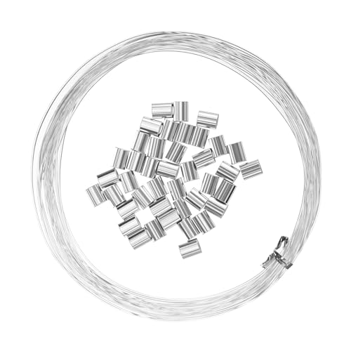 98Feet Picture Hanging Wire Kit with Sleeves
