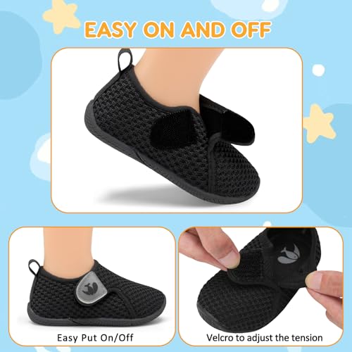 FEETCITY Toddler First Walking Shoes Slip On Toddler Tennis Shoes Boys Girsl Kids Sports Sneakers3