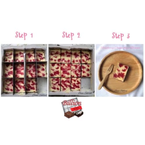 Brownie-Cutter-Stainless-100-89101112-Inch-Heavy-duty-Baking-Pan-or-Slicer-Ensures-Perfect-Crispy-Edges-baking-pan-Bakeware-for-Oven-Baking-Bakeware-Cake-portion-cutter-Cutter-8x8-25-Pcs