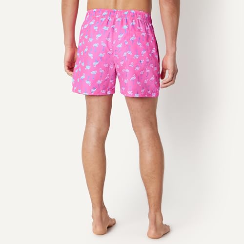 Image of Amazon Essentials Men's Swim Trunks with Mesh Lining, Pockets, Drawstring Closure