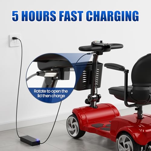 20 Miles 4 Wheel Mobility Scooter