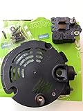 New Alternator Voltage Regulator With Brushes,Cover Compatible With Valeo SG9B037, SG9B038, SG9B039