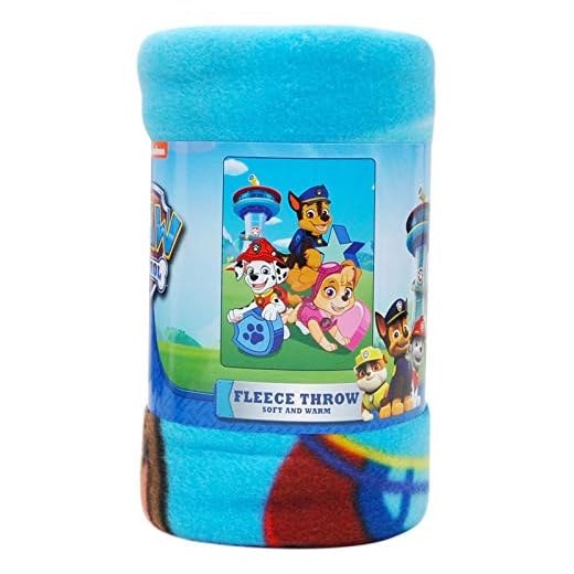 Northwest The Company Paw Patrol Throw Blanket, 46 Inch x 60 Inch, Multicolor