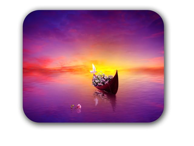 Image of Shivor Gaming Mouse Mat | Smooth Surface Desk Pad | Heat Resistant Rubber Base | Suitable for Laptop Laser and Optical Mice | Printed Design | Non Slip Grip
