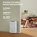 Waykar 2000 Sq. Ft 34 Pints 2025 Most Efficient Energy Star Dehumidifier for Home and Basement with Auto or Manual Drainage, Quiet 33dB Operation, 0.62 Gallon Water Tank Capacity
