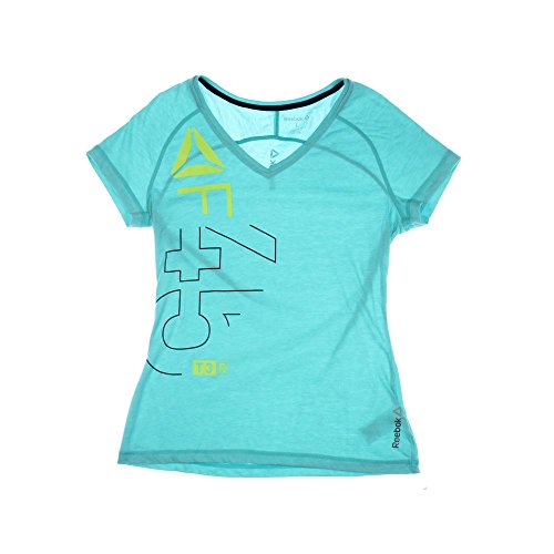 Reebok Women's One Series Graphic V-Neck Tee
