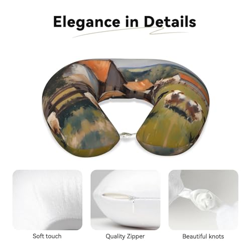 Almohada cervical espuma memoria U 30x25 cm miniatura 3
