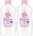 Johnsons JOHNSON'S - Baby Oil, (1 X 500 ML) (Packung mit 2)