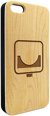 Genuine Maple Wood Organic Vert Skateboard Ramp Snap-On Cover Hard Case for iPhone 5C by heywan