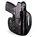 Urban Carry LockLeather OWB Holster for Ruger LCP (LCP II/LCP Max) - Secure & Comfort Hybrid Leather/Polymer Design for 2.8-inch Barrel