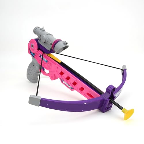 Bonbela Armbrust-Spielzeug, Saugnapf, Pfeil und Bogen-Set für, Sichere Interaktive Eltern-Kind-Spiele, STEM-Lernspielzeug für Jungen und Mädchen