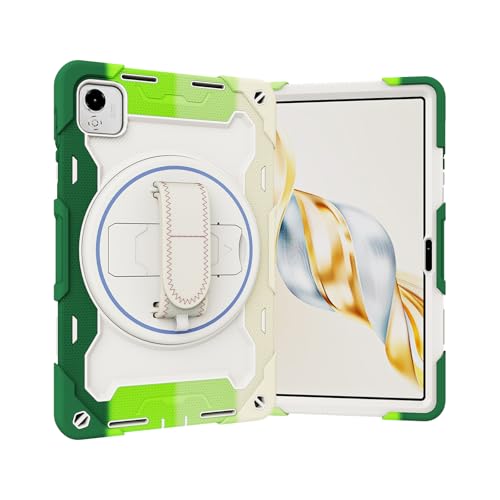 nincyee Funda para tablet Honor Pad X9a de 11.5 pulgadas/X9 Pro de 11.5 pulgadas, funda de silicona resistente a prueba de golpes con soporte para lápices, correa para el hombro, soporte plegable