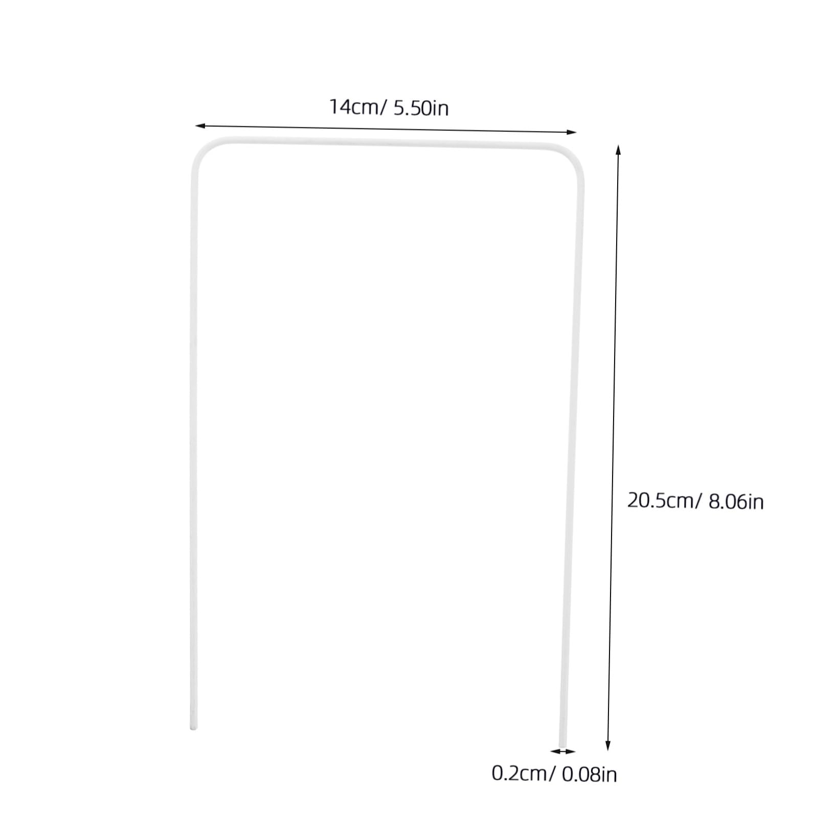 VANZACK Croquet Wickets Set 5 Pack Metal Hoops Perfect for Games Replacement Parts Easy to Use