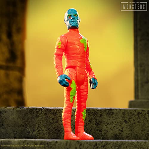 Image of Super7 Universal Monsters The Mummy (Costume Colors) - 3.75 inch Universal Monster Movies Action Figure Classic Movie Collectibles and Retro Toys