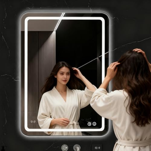 Encuentra espejo con led para baño marca kozoyatl, en la categoría de espejos para baño. Espejo con led para baño Marca KOZOYATL 11