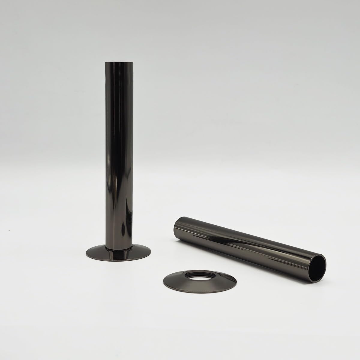 Lux Heat Black Nickel 130Mm Pipe Sleeving Kit