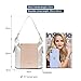 Fashion Designer Women Shoulder Bag Metal Tassel Real Leather Tote Handbag Ladies Purses Crossbody (White)