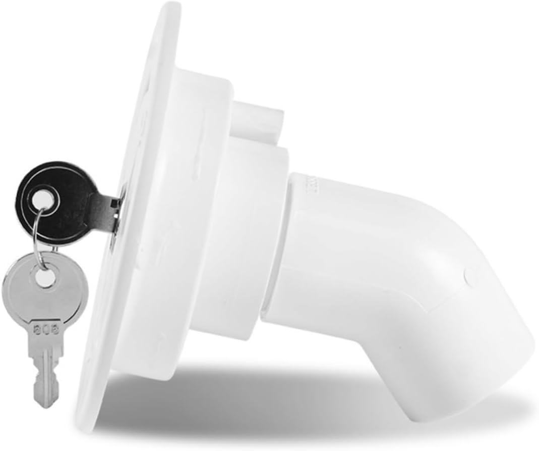 1set Rv Water Inlet Filler Cap Replacement for Motorhome Water Fill Connection Essential Rv Accessory for Convenient Refueling Trailers and Yachts