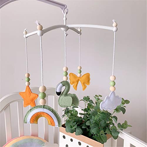 Nicole Knupfer Windspel, mobiele kribbe voor jongens en meisjes, baby windgong hanger, bedbel, mobiele kribbe… - Afbeelding 5