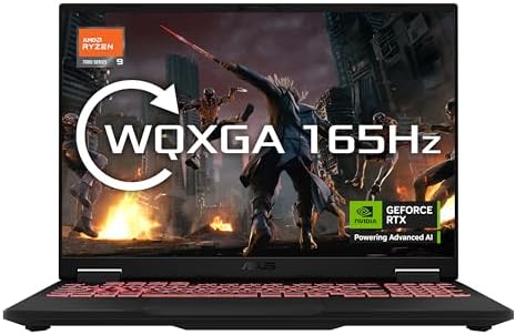 ASUS TUF Gaming A16 FA608PM — Gaming Laptop, RTX 5070 115W, Ryzen 9 7940HX, 32GB DDR5