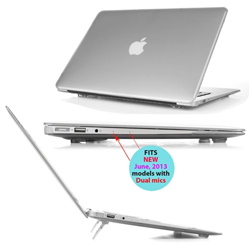 A1369 e A1466 MacBook Air 13.3 Transparent Custodia protettiva in policarbonato la cover più venduto per Macbook agli USA non compatibile con Pro 13 Modele A1278