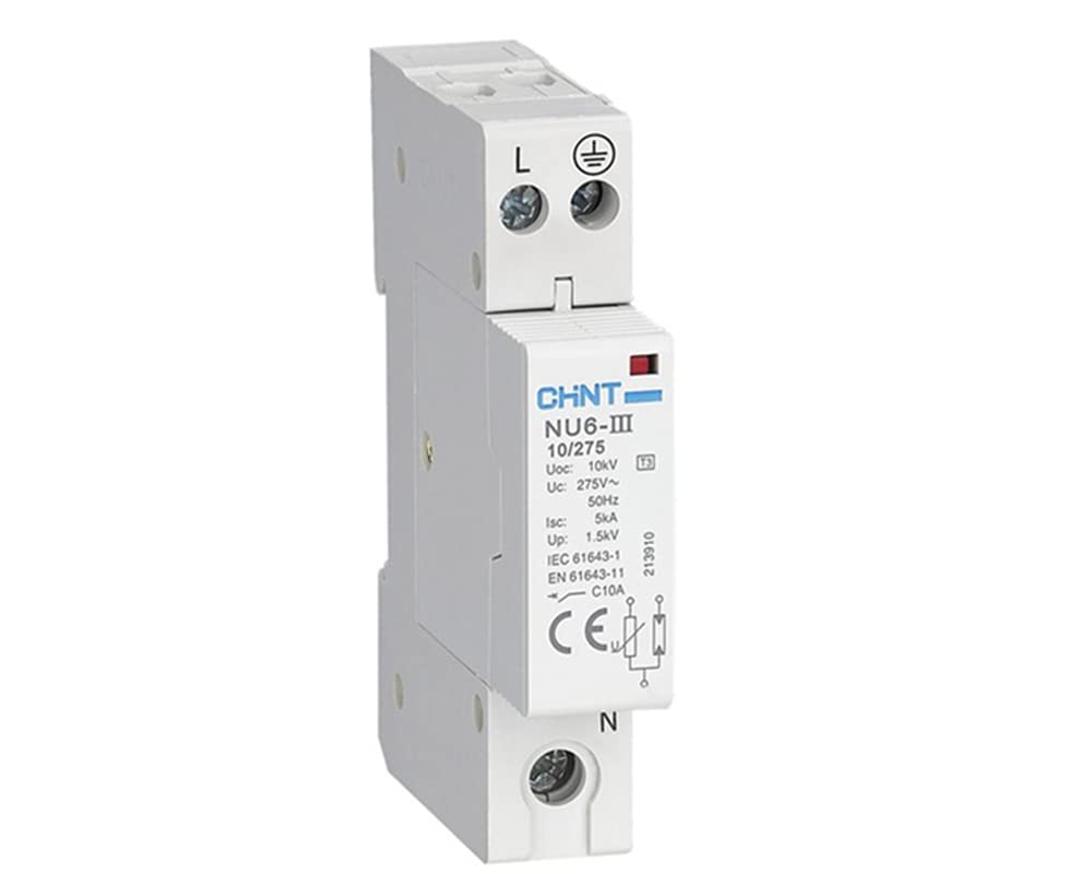 Protector sobretensiones transitorias 2P NU6-​III-​2-​10-​385 de Chint Electric