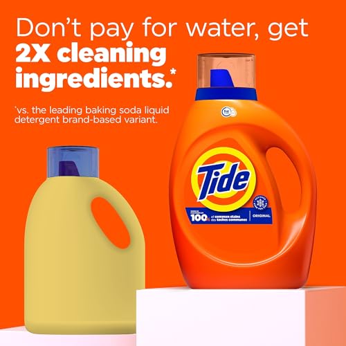 Tide Laundry Detergent Liquid Soap, Original, 32 Loads, 46 Fl Oz, 46 Fl Oz - image 5