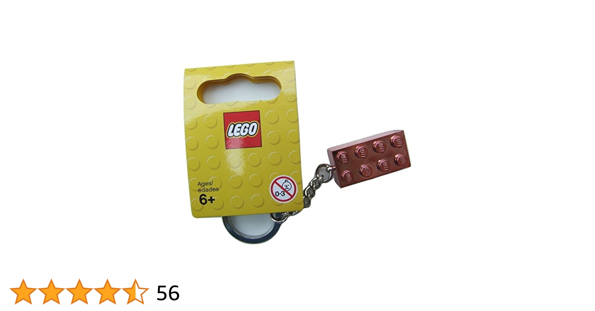 LEGO 2x4 Rose Gold Brick Key Chain (853793) : Amazon.ca