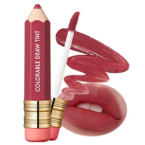 It'S SKIN Colorable Draw Tint 3.3g 10 Colors - Cute Crayon Velvety Lip Tint Lipstick with Matte Finish, Air Light Formula with Long Lasting Intense and Vibrant Color (07 Retro Nude)